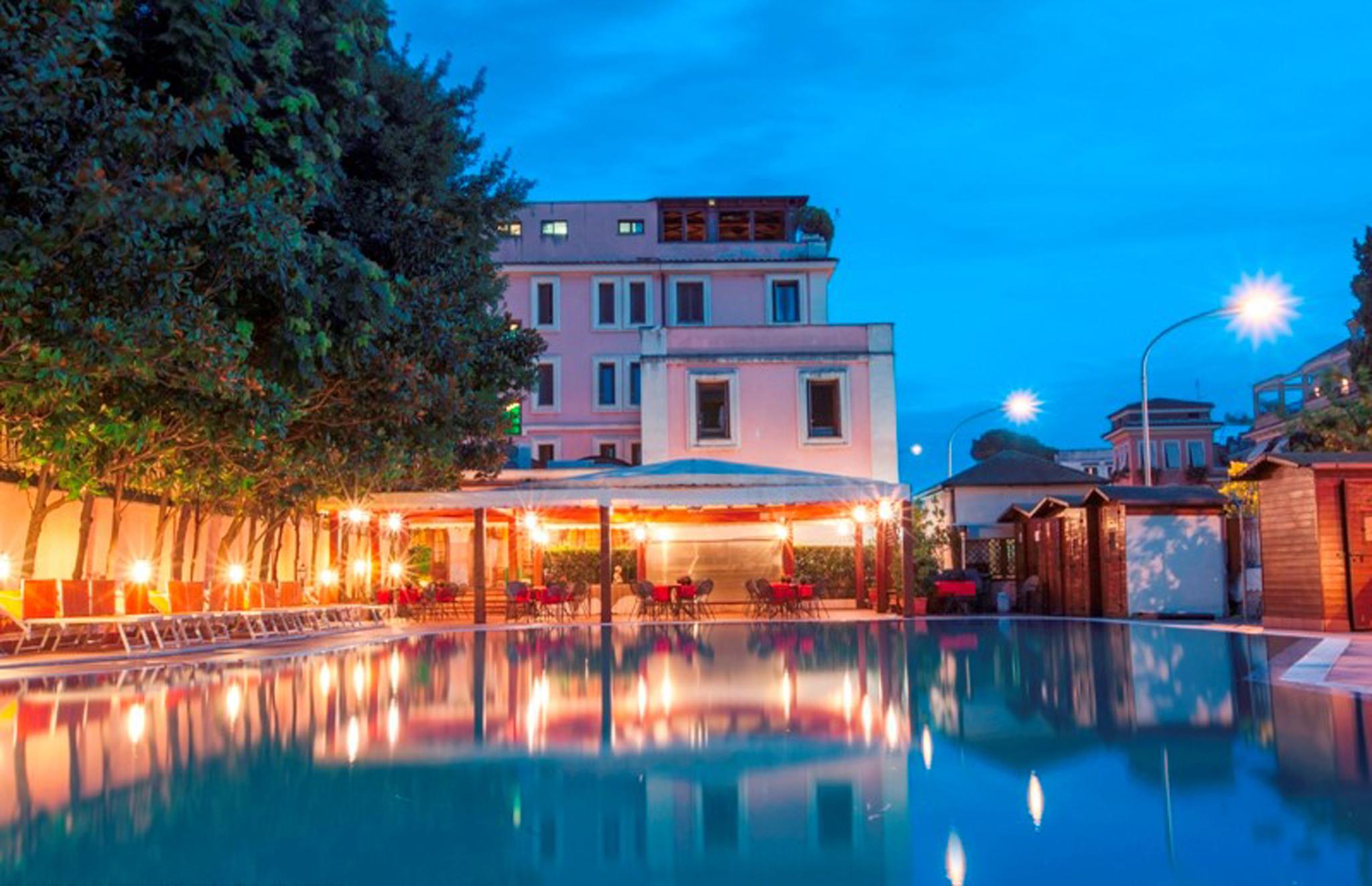 Grand Hotel Gianicolo Róma Kültér fotó